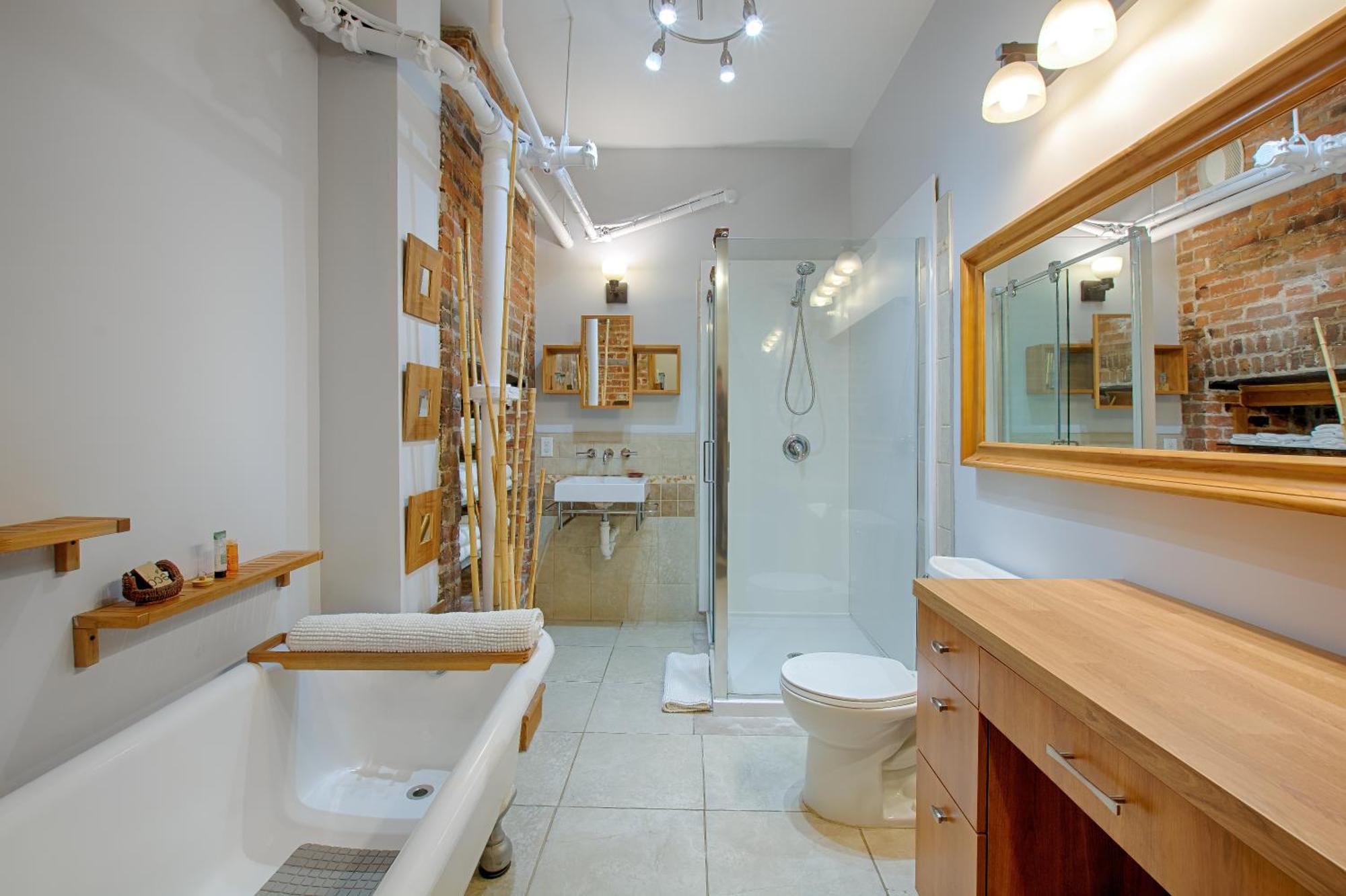 شقة Les Lofts St-Jo - Par Les Lofts Vieux-Quebec الغرفة الصورة